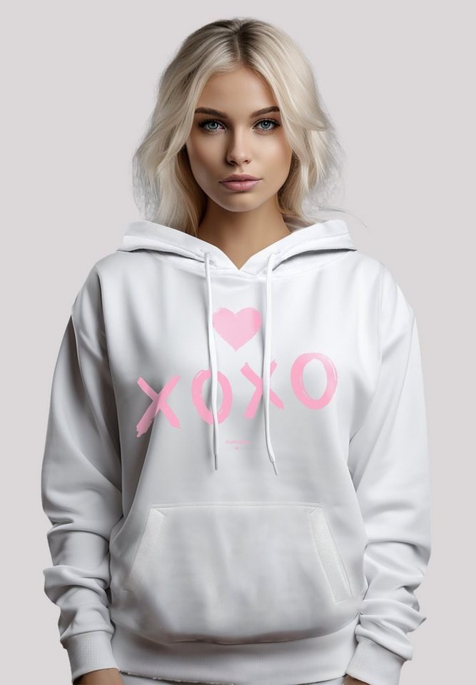 F4NT4STIC Kapuzenpullover Valentinstag xoxo Hoodie, Warm, Bequem von F4NT4STIC