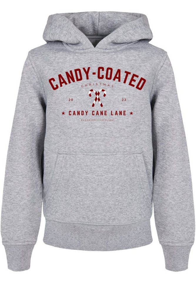 F4NT4STIC Kapuzenpullover Weihnachten Candy Coated Christmas Weihnachten, Geschenk, Logo von F4NT4STIC