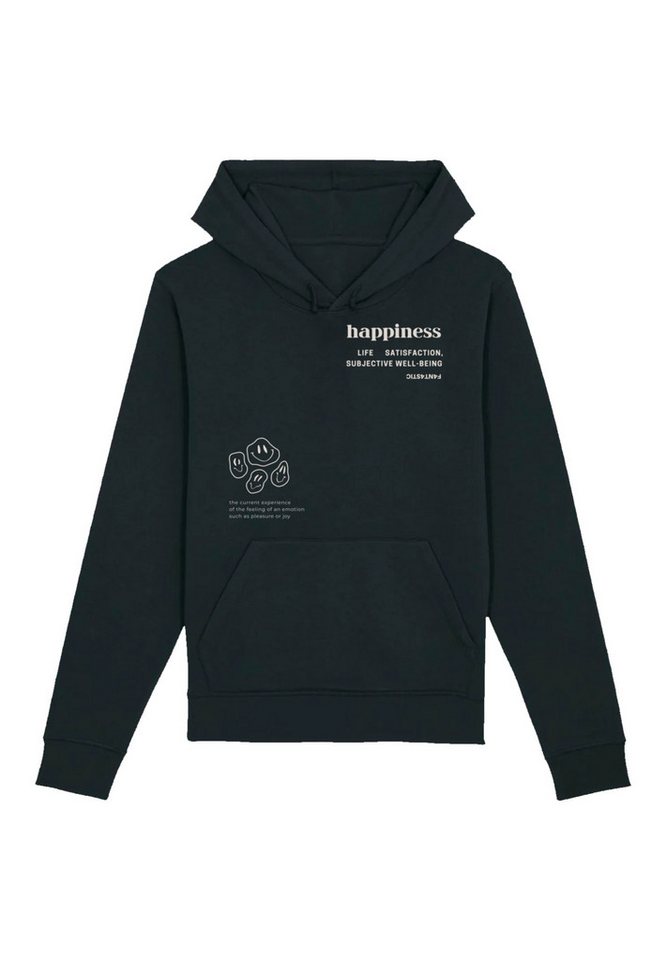 F4NT4STIC Kapuzenpullover happiness Premium Qualität von F4NT4STIC