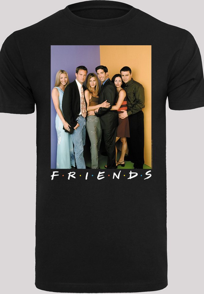 F4NT4STIC Kurzarmshirt F4NT4STIC Herren Friends Group Photo with T-Shirt Round Neck (1-tlg) von F4NT4STIC