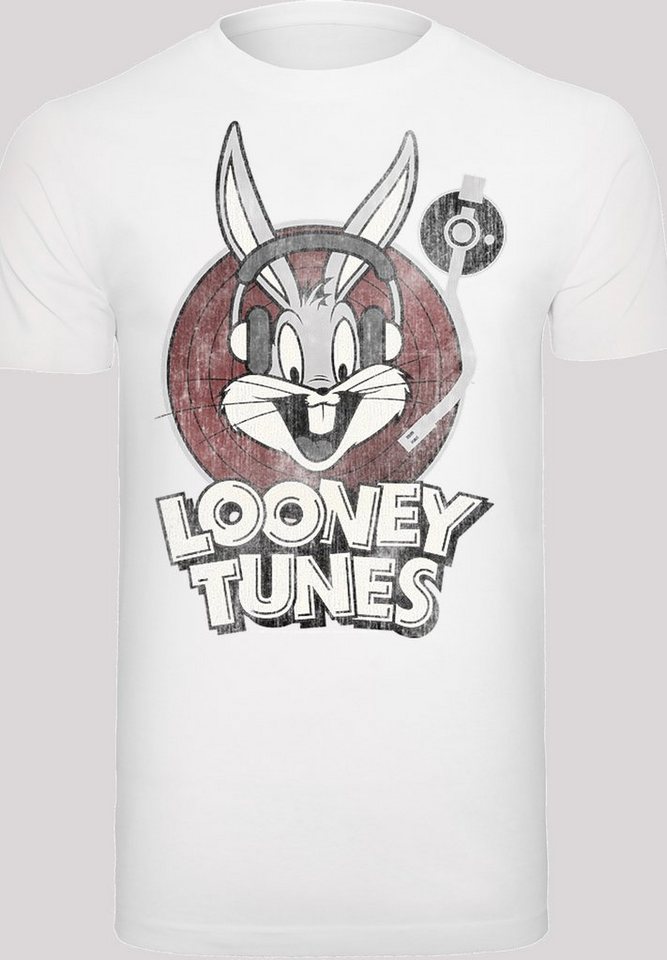 F4NT4STIC Kurzarmshirt F4NT4STIC Herren Looney Tunes Bugs Bunny with T-Shirt Round Neck (1-tlg) von F4NT4STIC