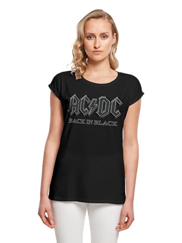 F4NT4STIC Plus Size ACDC Back in Black von F4NT4STIC