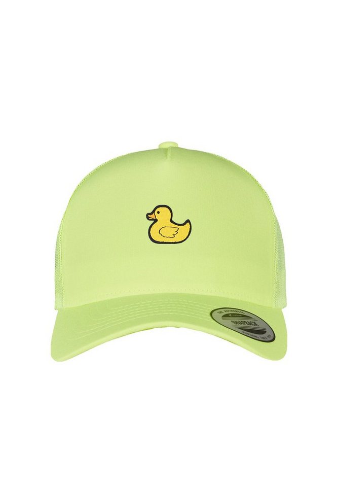 F4NT4STIC Schirmmütze Trucker Cap Neon Duck Print von F4NT4STIC