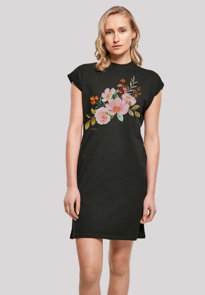 F4NT4STIC Shirtkleid Blumen Print von F4NT4STIC