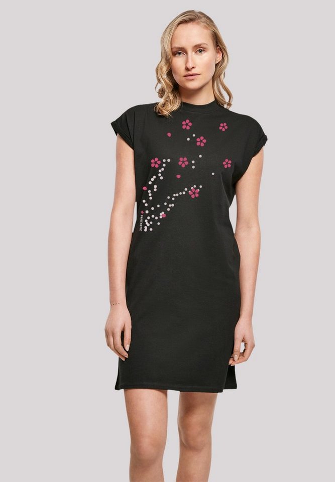 F4NT4STIC Shirtkleid Blumen Ranke Print von F4NT4STIC