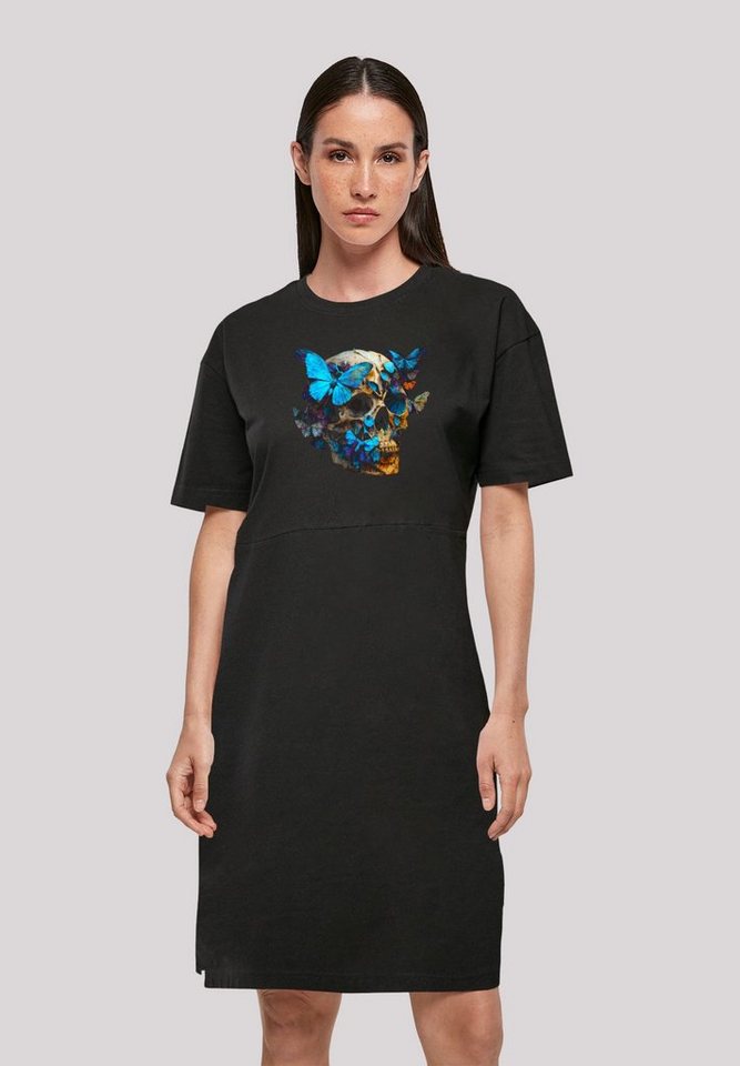 F4NT4STIC Shirtkleid Skull Print von F4NT4STIC