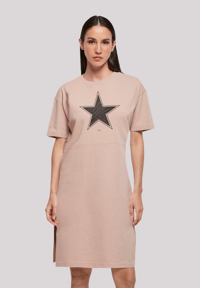 F4NT4STIC Shirtkleid Stern Basic Print von F4NT4STIC