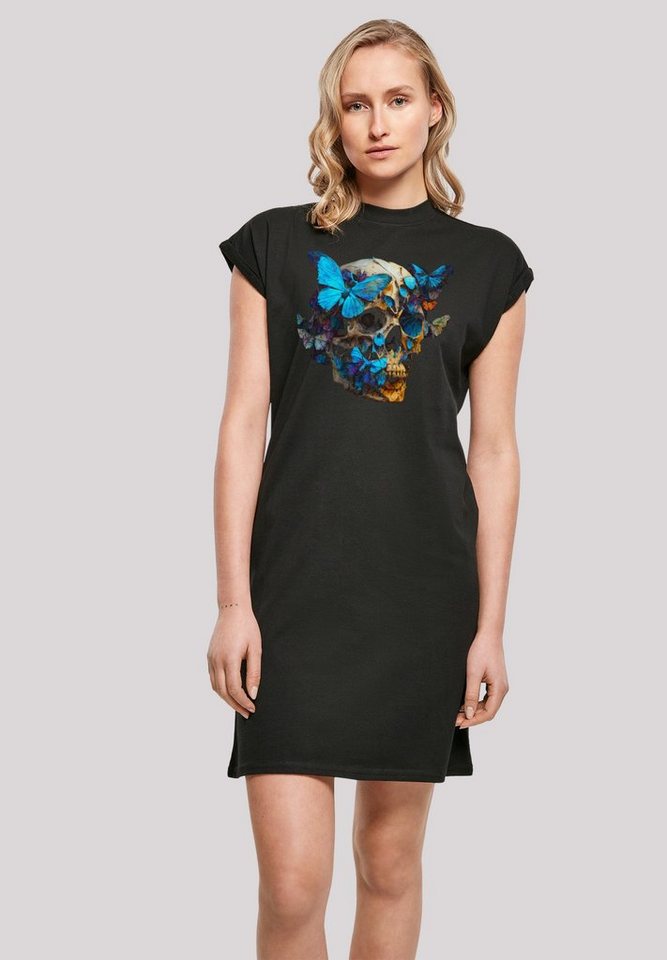 F4NT4STIC Shirtkleid Skull Print von F4NT4STIC