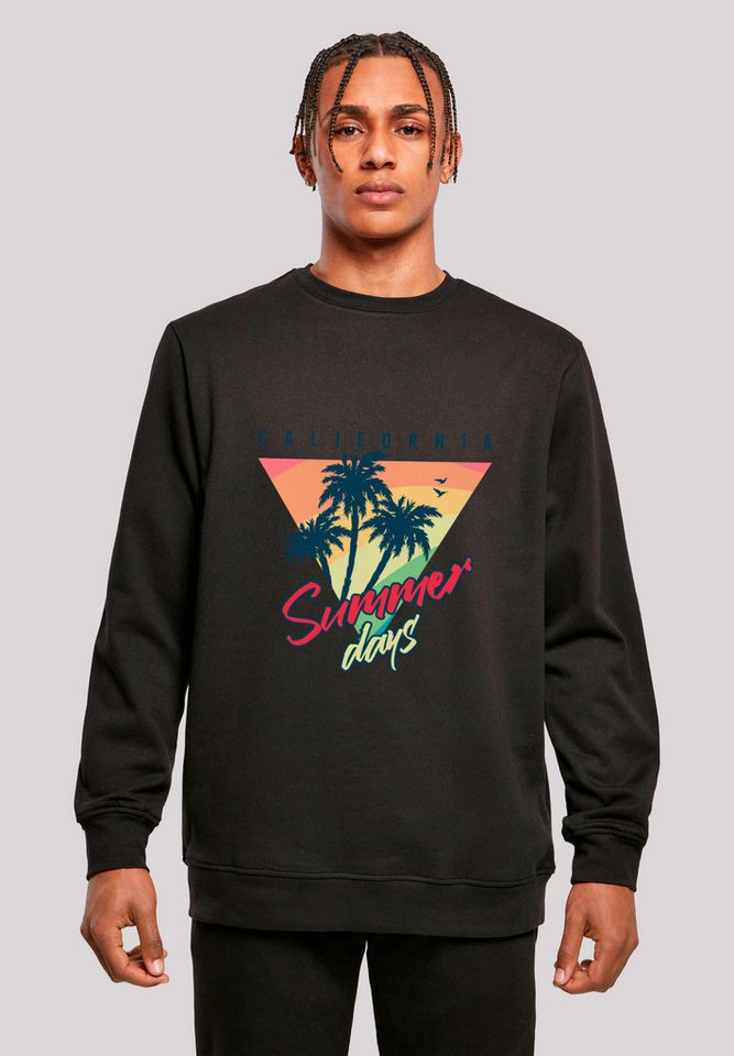 F4NT4STIC Sweatshirt California Palmen Retro Premium Qualität von F4NT4STIC