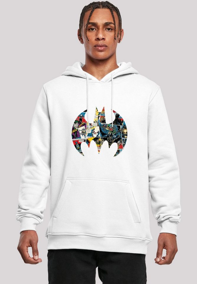 F4NT4STIC Sweatshirt DC Comics Batman Comic Book Logo Herren,Premium Merch,Slim-Fit,Kapuzenpullover,Bedruckt von F4NT4STIC