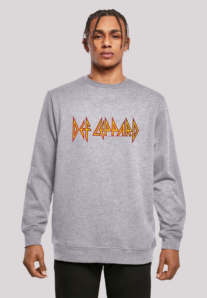 F4NT4STIC Sweatshirt Def Leppard Shatter Logo Premium Qualität von F4NT4STIC