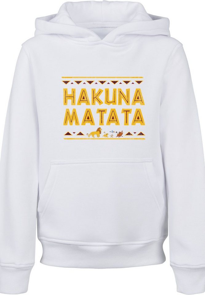 F4NT4STIC Sweatshirt Disney König der Löwen Hakuna Matata Unisex Kinder,Premium Merch,Jungen,Mädchen,Bedruckt von F4NT4STIC