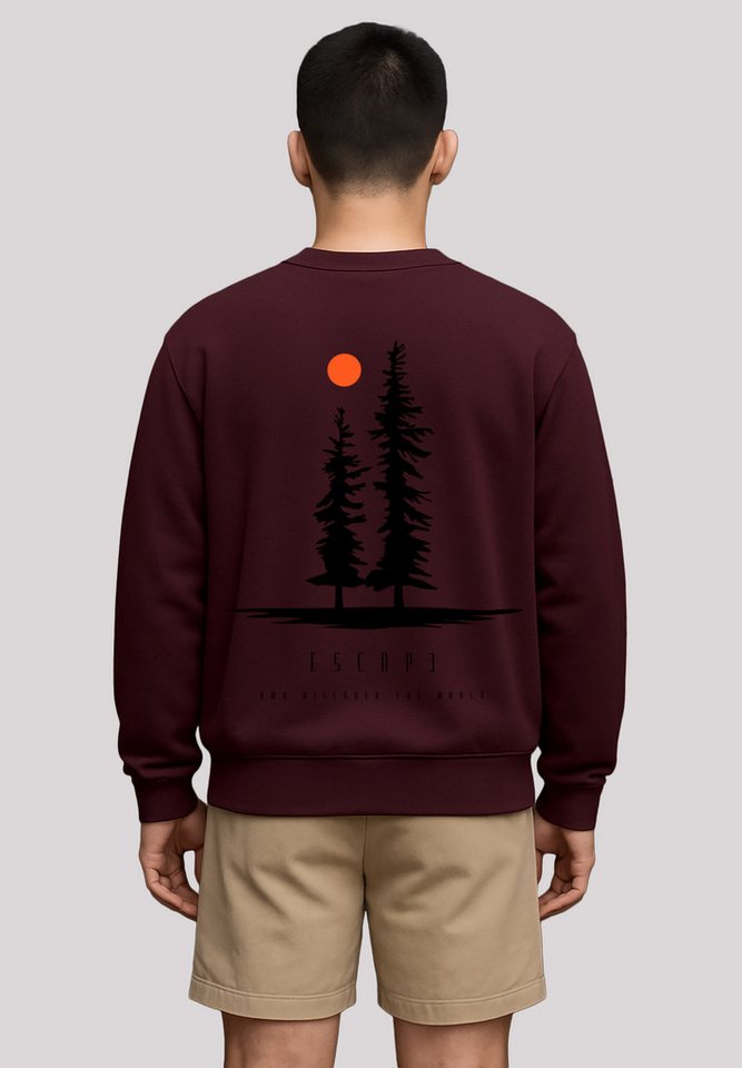 F4NT4STIC Sweatshirt Escape Discover the World Pinetree Discover the World F4NT4STIC Sweatshirt Escape Discover the World Pinetree Discover the World von F4NT4STIC