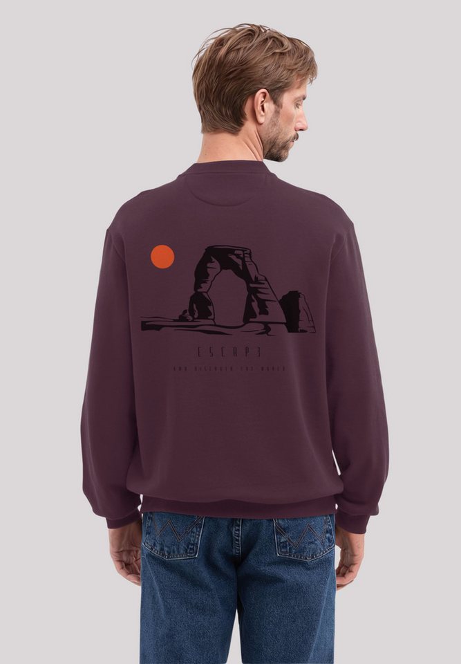 F4NT4STIC Sweatshirt Escape Discover the World Savannah Discover the World F4NT4STIC Sweatshirt Escape Discover the World Savannah Discover the World von F4NT4STIC