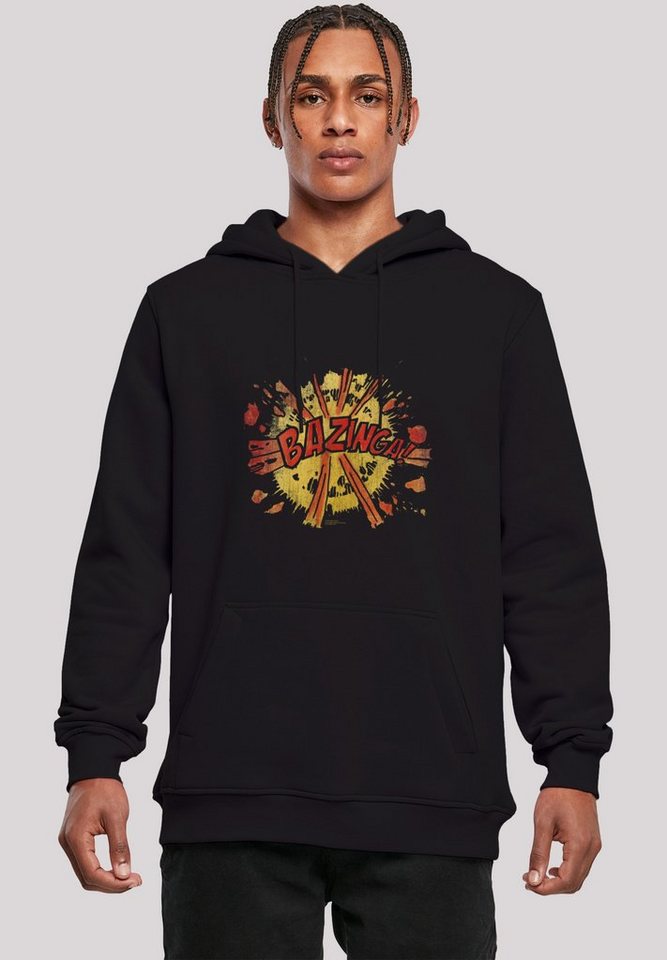 F4NT4STIC Sweatshirt Big Bang Theory TV Serie Bazinga Explosion Herren,Premium Merch,Slim-Fit,Kapuzenpullover,Bedruckt von F4NT4STIC