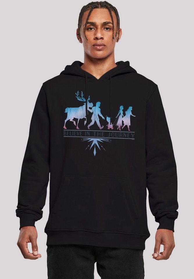 F4NT4STIC Sweatshirt Disney Frozen 2 Believe In The Journey Herren,Premium Merch,Slim-Fit,Kapuzenpullover,Bedruckt von F4NT4STIC