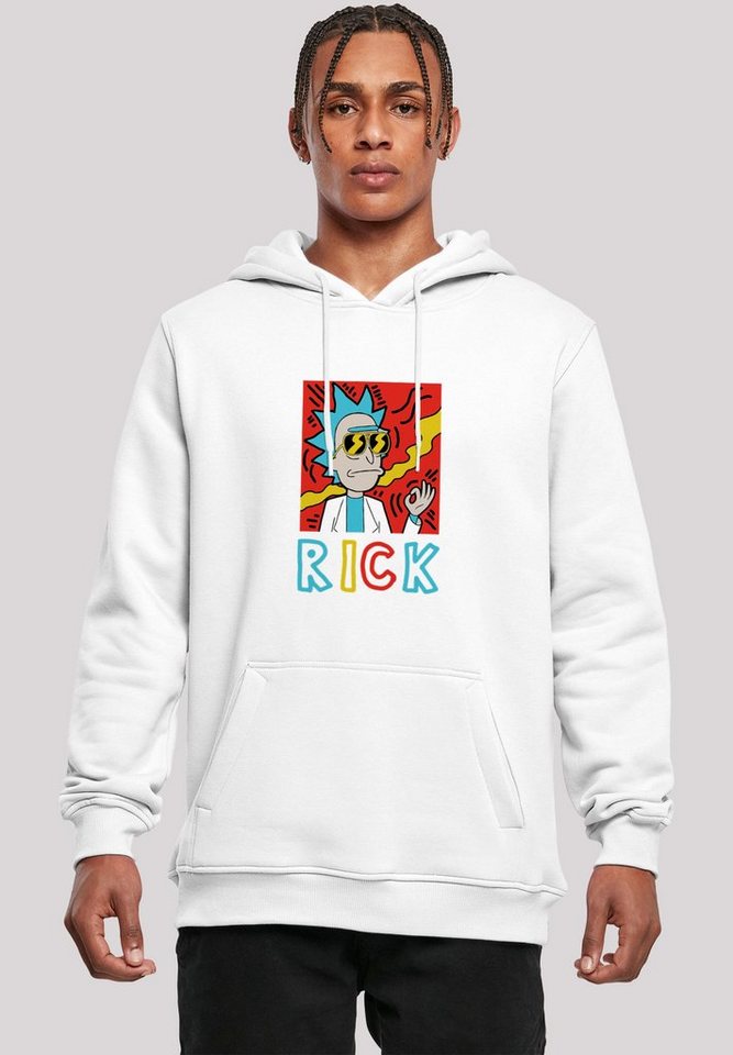 F4NT4STIC Sweatshirt Hoodie Cool Rick - Rick and Morty Herren,Premium Merch,Slim-Fit,Kapuzenpullover,Bedruckt von F4NT4STIC