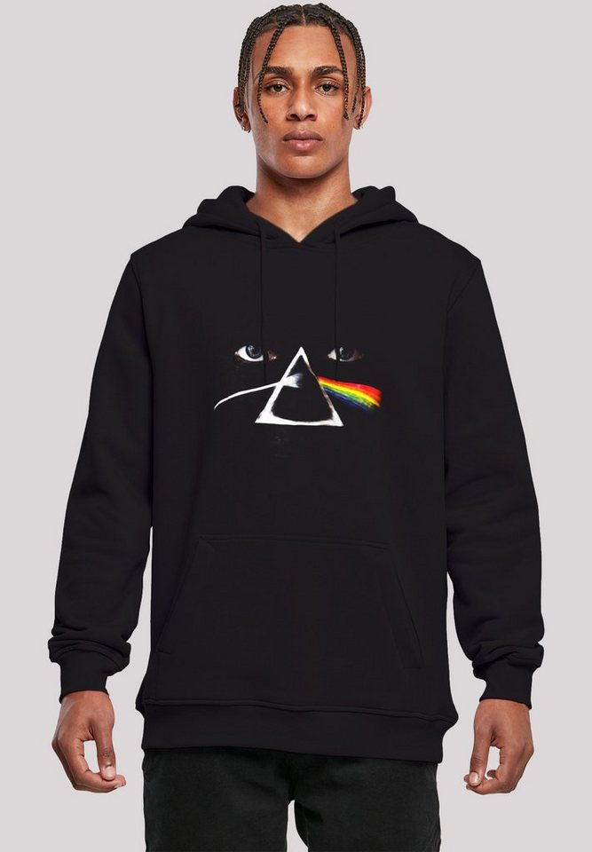 F4NT4STIC Sweatshirt Pink Floyd Face Prism Shirt Rock Musik Herren,Premium Merch,Slim-Fit,Kapuzenpullover,Bandshirt von F4NT4STIC