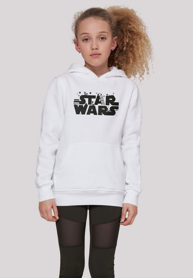 F4NT4STIC Sweatshirt Star Wars Minimalist Logo Unisex Kinder,Premium Merch,Jungen,Mädchen,Bedruckt von F4NT4STIC