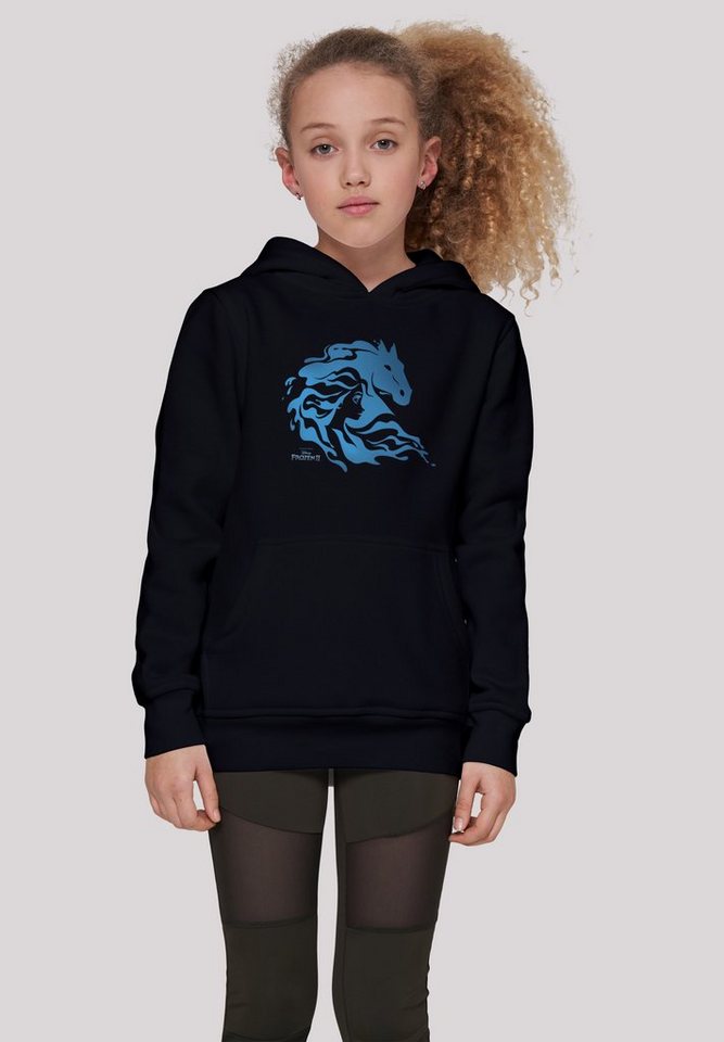 F4NT4STIC Sweatshirt Disney Frozen 2 Nokk Wassergeist Pferd Silhouette Unisex Kinder,Premium Merch,Jungen,Mädchen,Bedruckt von F4NT4STIC