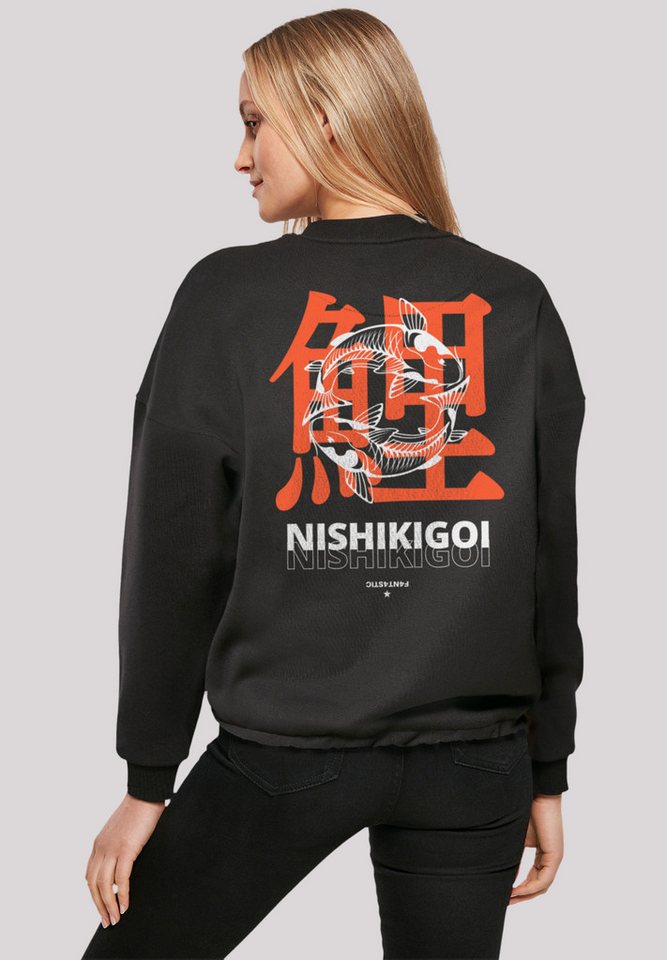 F4NT4STIC Sweatshirt Nishikigoi Koi Japan Print von F4NT4STIC