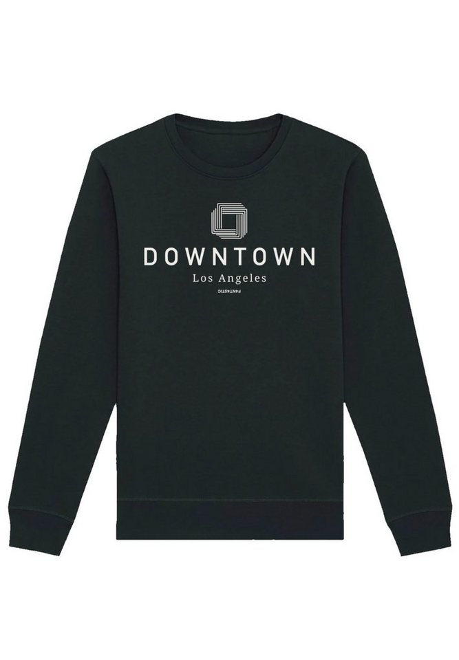 F4NT4STIC Sweatshirt Downtown LA Print von F4NT4STIC