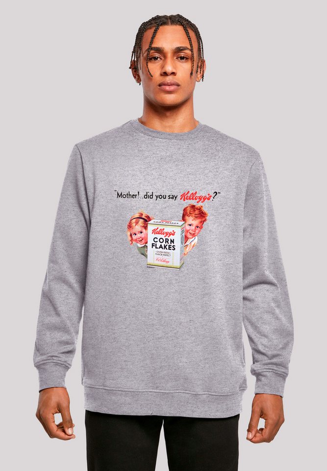 F4NT4STIC Sweatshirt Kellogg's Corn Flakes Vintage Kids Advert Premium Qualität von F4NT4STIC
