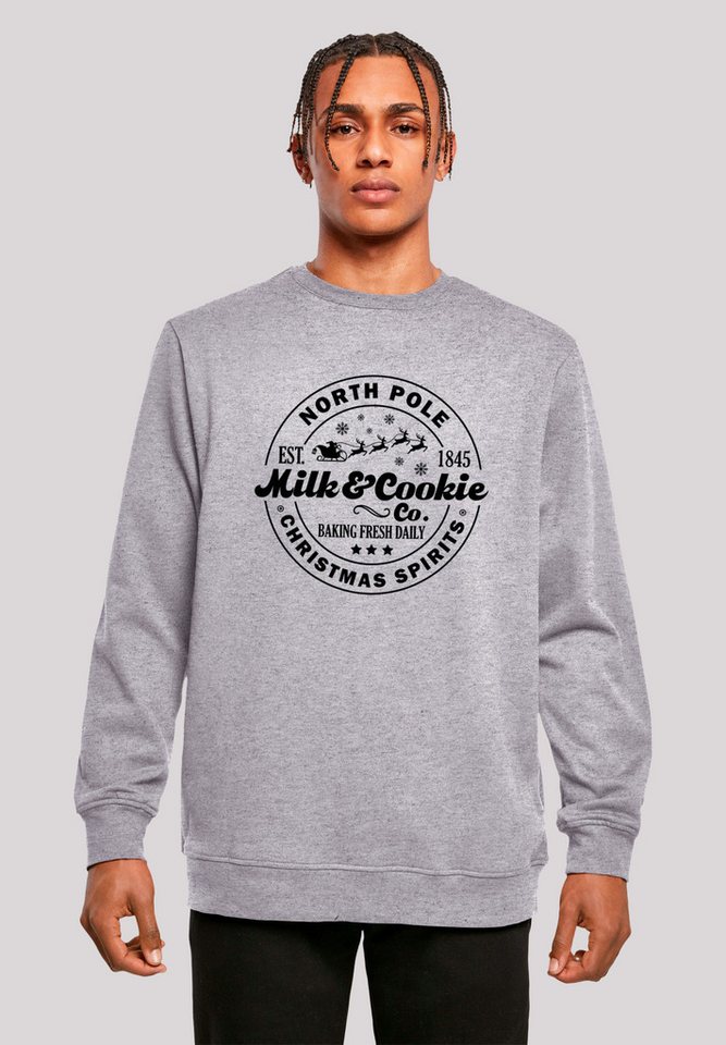 F4NT4STIC Sweatshirt Milk and Cookie Bakery Retro Weihnachten Sign Premium Qualität, Christmas Collection F4NT4STIC Sweatshirt Milk and Cookie Bakery Retro Weihnachten Sign Premium Qualität, Christmas Collection von F4NT4STIC