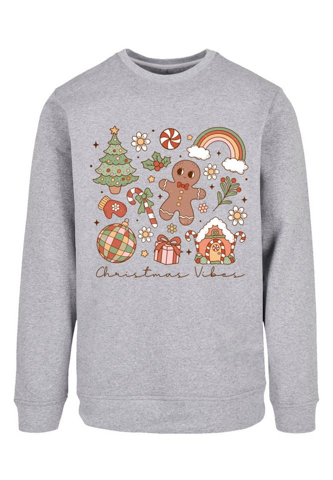 F4NT4STIC Sweatshirt Weihnachten Vibes Cozy Cute Winter Premium Qualität von F4NT4STIC