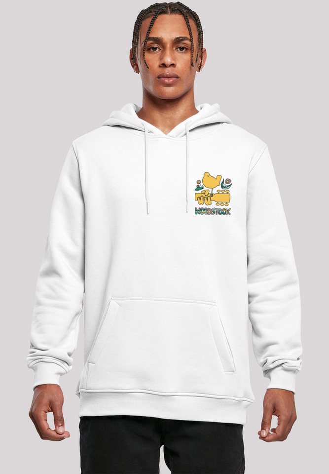 F4NT4STIC Sweatshirt Woodstock Brust Logo Print F4NT4STIC Sweatshirt Woodstock Brust Logo Print von F4NT4STIC