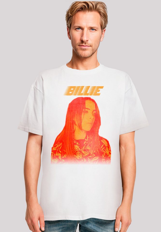 F4NT4STIC T-Shirt Billie Eilish Portrait Premium Qualität von F4NT4STIC