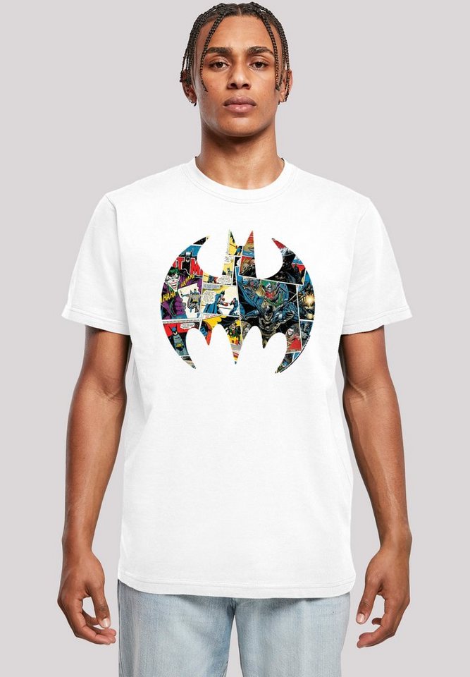 F4NT4STIC T-Shirt DC Comics Batman Comic Book Logo Herren,Premium Merch,Regular-Fit,Basic,Bedruckt von F4NT4STIC