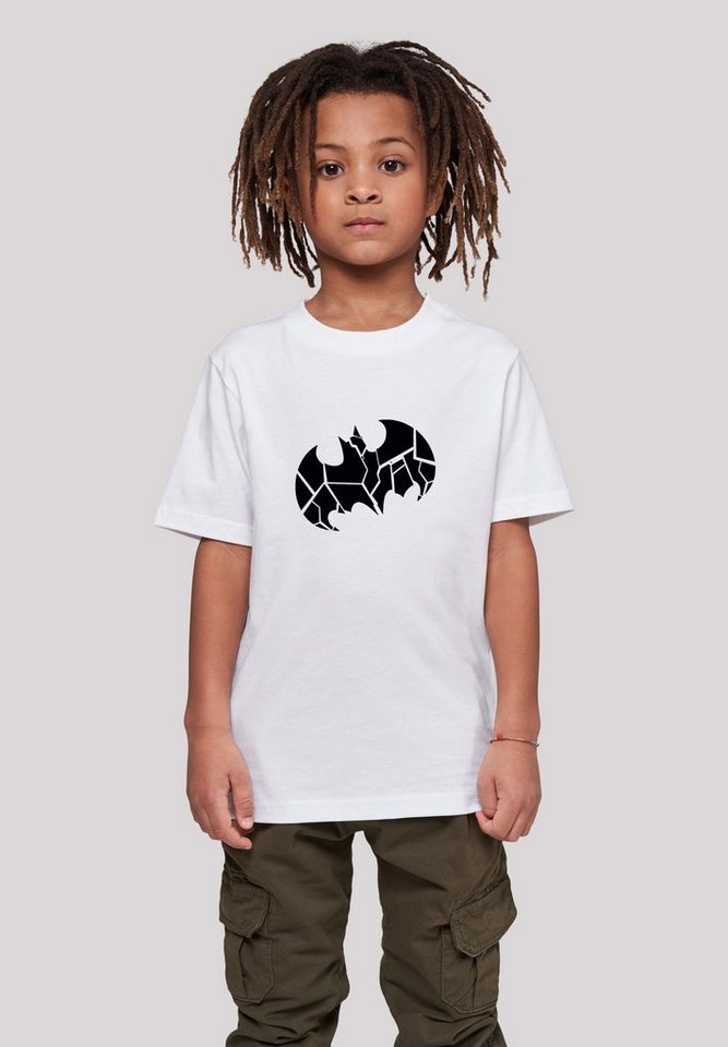 F4NT4STIC T-Shirt DC Comics Batman Logo Unisex Kinder,Premium Merch,Jungen,Mädchen,Bedruckt von F4NT4STIC
