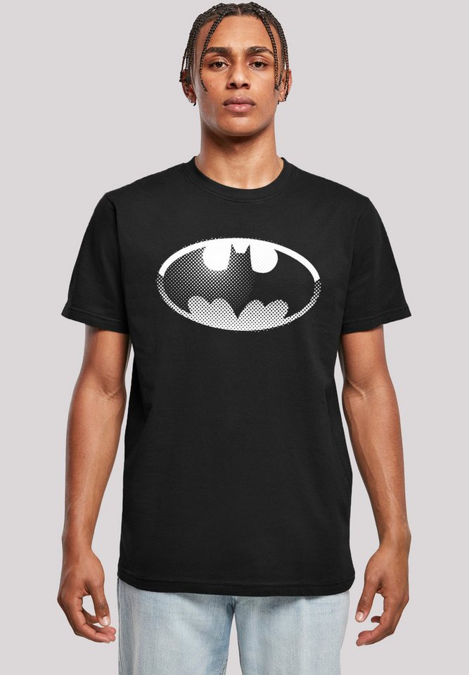 F4NT4STIC T-Shirt DC Comics Batman Spot Logo Herren,Premium Merch,Regular-Fit,Basic,Bedruckt von F4NT4STIC