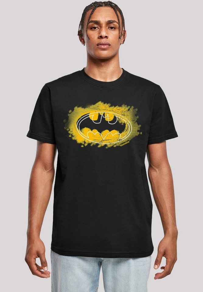 F4NT4STIC T-Shirt DC Comics Batman Logo Herren,Premium Merch,Regular-Fit,Basic,Bedruckt von F4NT4STIC