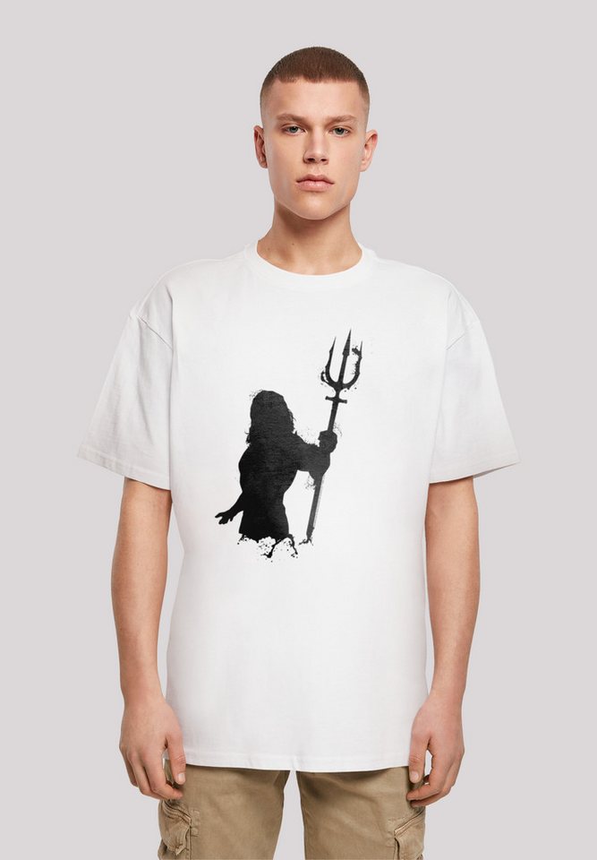 F4NT4STIC T-Shirt DC Comics Boys Aquaman Mono Silhouette Print von F4NT4STIC