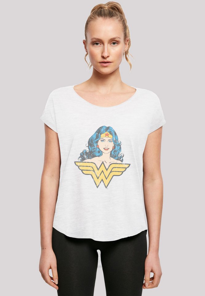 F4NT4STIC T-Shirt DC Comics Superhelden Wonder Woman Gaze Print von F4NT4STIC