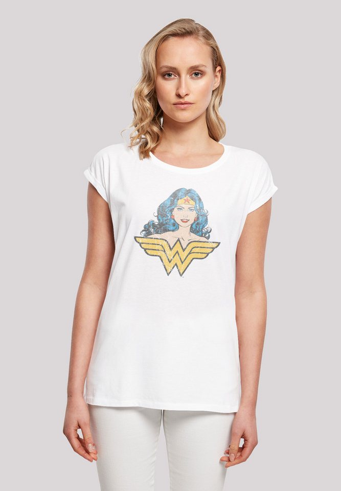 F4NT4STIC T-Shirt DC Comics Superhelden Wonder Woman Gaze Print von F4NT4STIC
