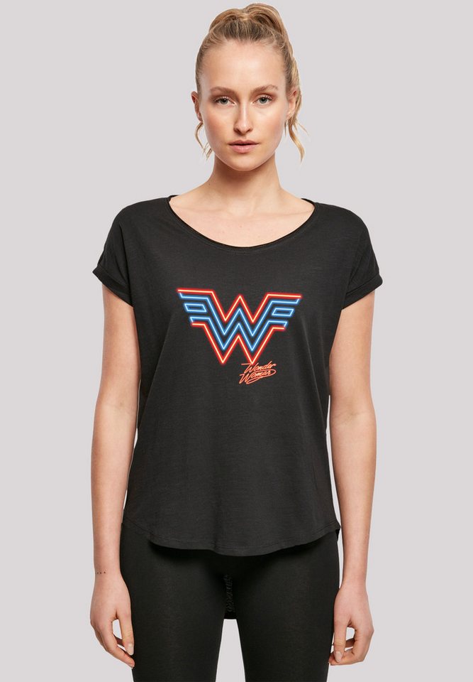 F4NT4STIC T-Shirt DC Comics Wonder Woman 84 Neon Emblem Print von F4NT4STIC