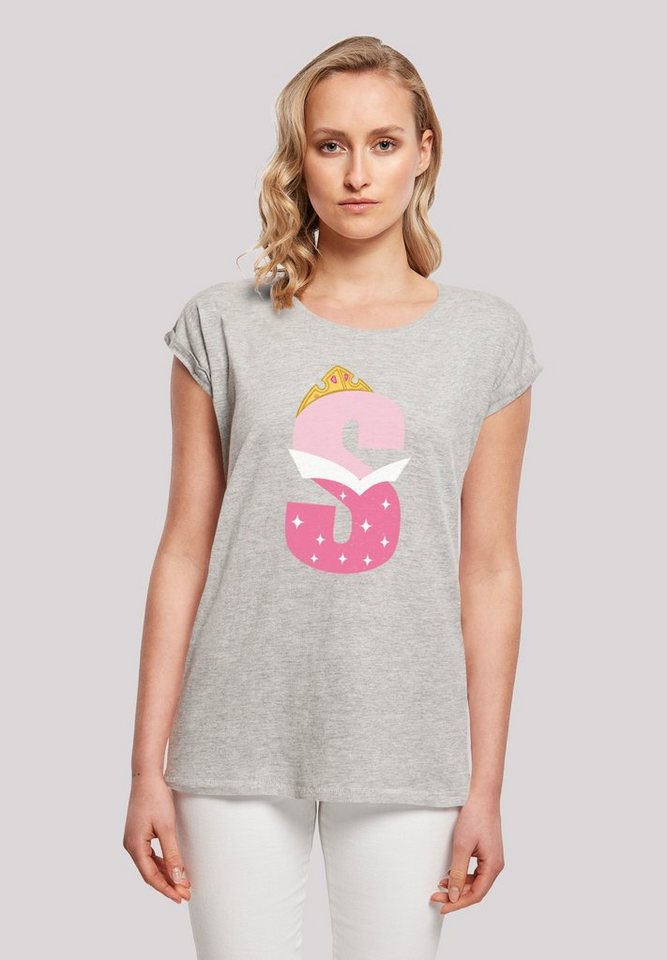 F4NT4STIC T-Shirt Disney Alphabet S Is For Sleeping Beauty Print von F4NT4STIC