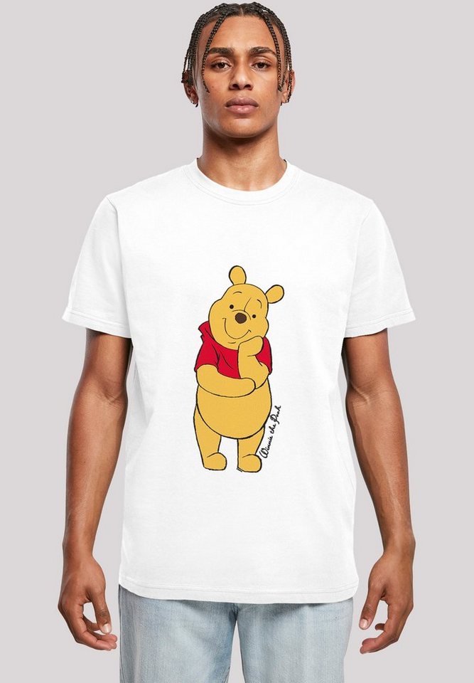 F4NT4STIC T-Shirt Disney Winnie The Pooh Classic Herren,Premium Merch,Regular-Fit,Basic,Bedruckt von F4NT4STIC