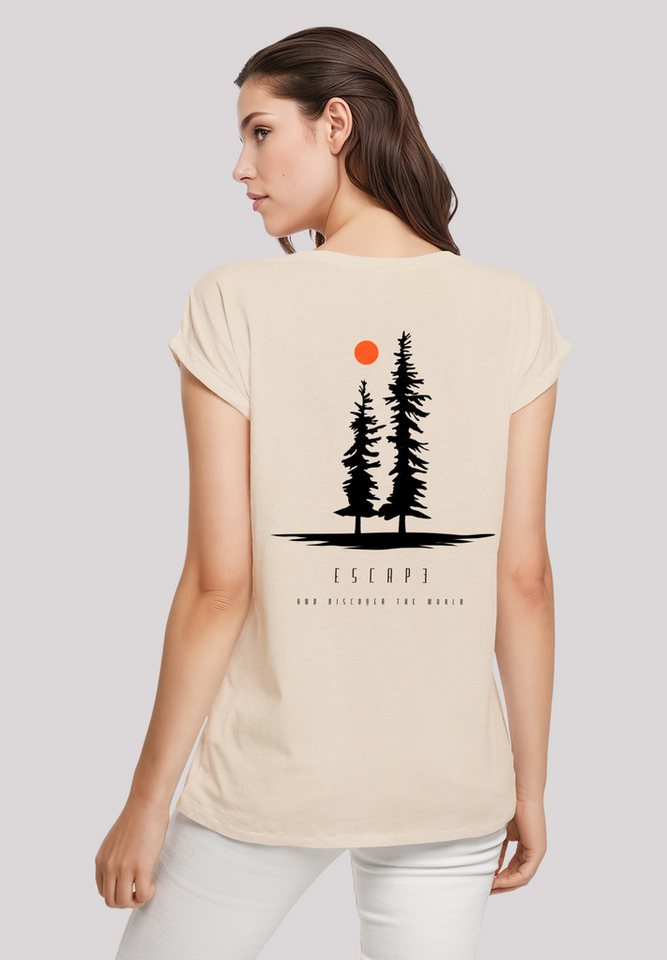 F4NT4STIC T-Shirt Escape Discover the World Pinetree Discover the World von F4NT4STIC