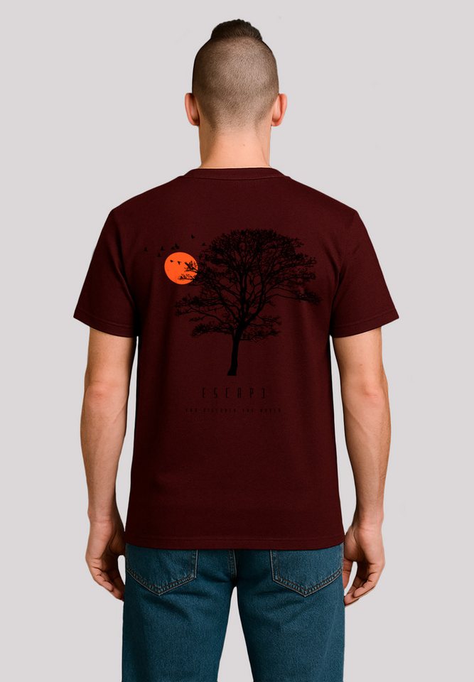 F4NT4STIC T-Shirt Escape Discover the World Tree Birds Premium Qualität, ESCAPE Collection F4NT4STIC T-Shirt Escape Discover the World Tree Birds Premium Qualität, ESCAPE Collection von F4NT4STIC