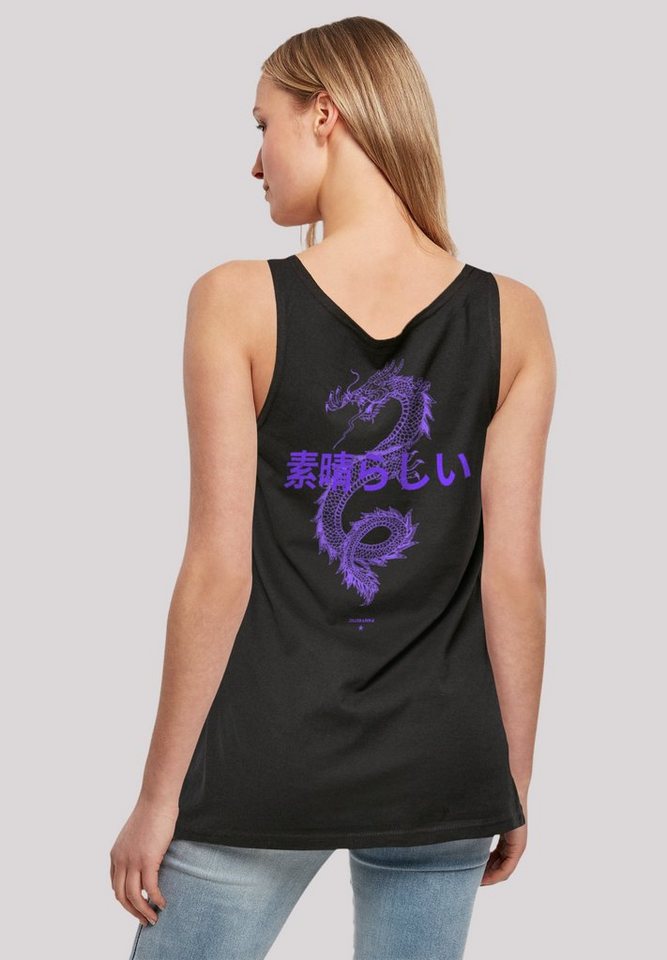 F4NT4STIC T-Shirt Drache Japan Print von F4NT4STIC