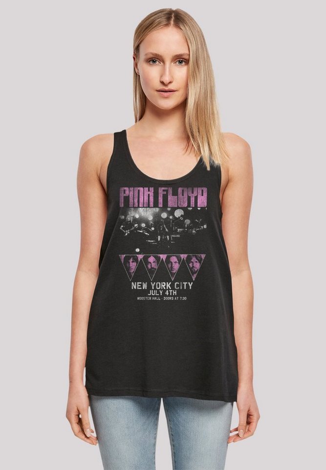 F4NT4STIC T-Shirt Pink Floyd Tour NYC Print von F4NT4STIC