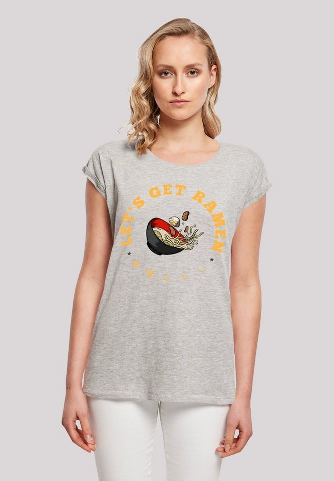 F4NT4STIC T-Shirt Lets get Ramen Print von F4NT4STIC