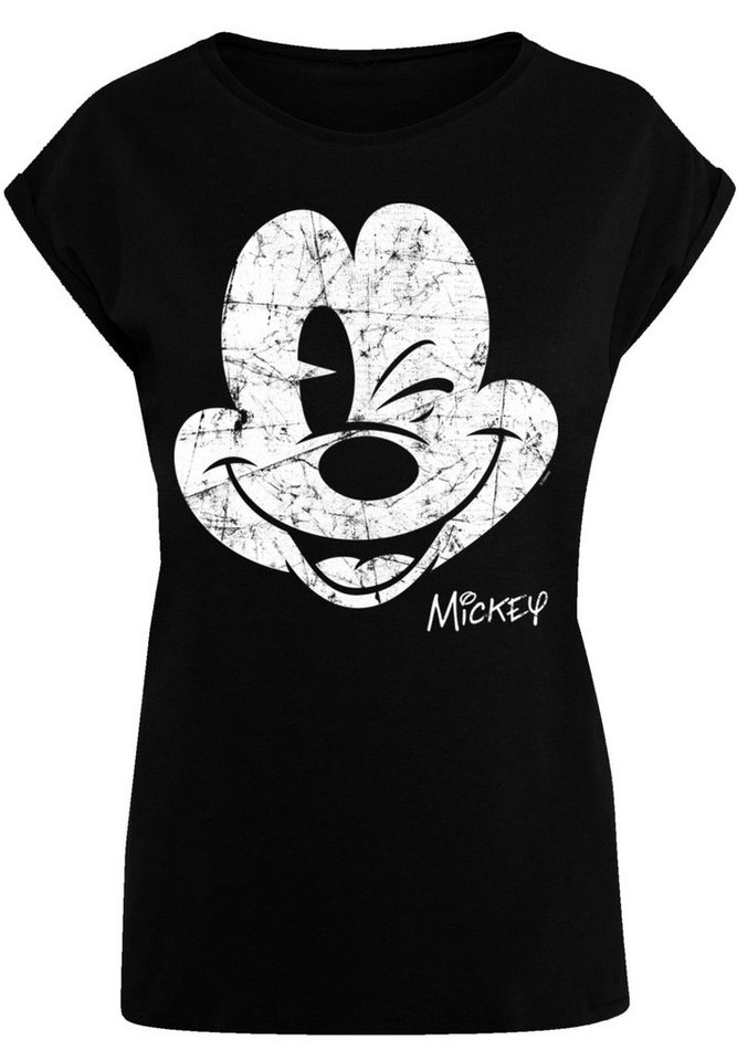 F4NT4STIC T-Shirt PLUS SIZE Micky Maus Print von F4NT4STIC