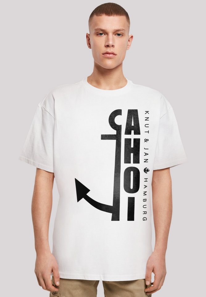 F4NT4STIC T-Shirt Ahoi Anker Knut & Jan Hamburg Print F4NT4STIC T-Shirt Ahoi Anker Knut & Jan Hamburg Print von F4NT4STIC
