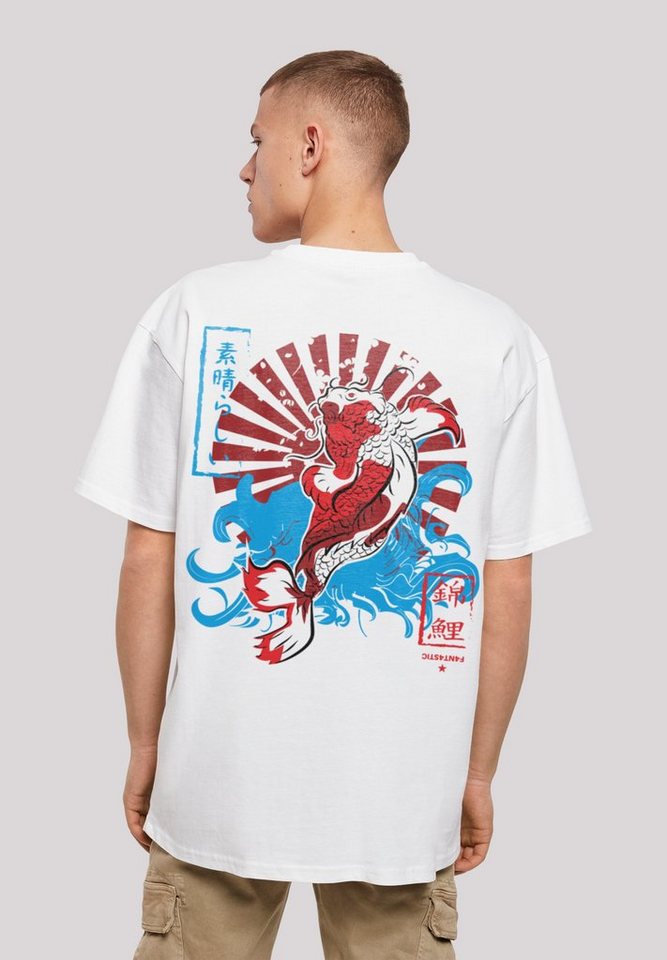 F4NT4STIC T-Shirt Japan Koi Fisch Karpfen Print von F4NT4STIC