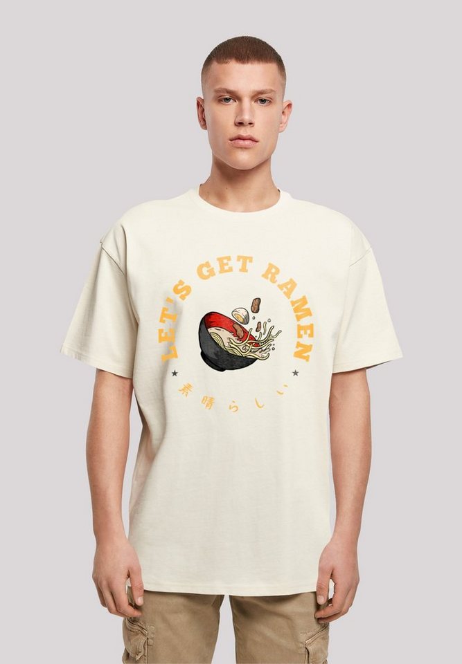 F4NT4STIC T-Shirt Lets get Ramen Print von F4NT4STIC